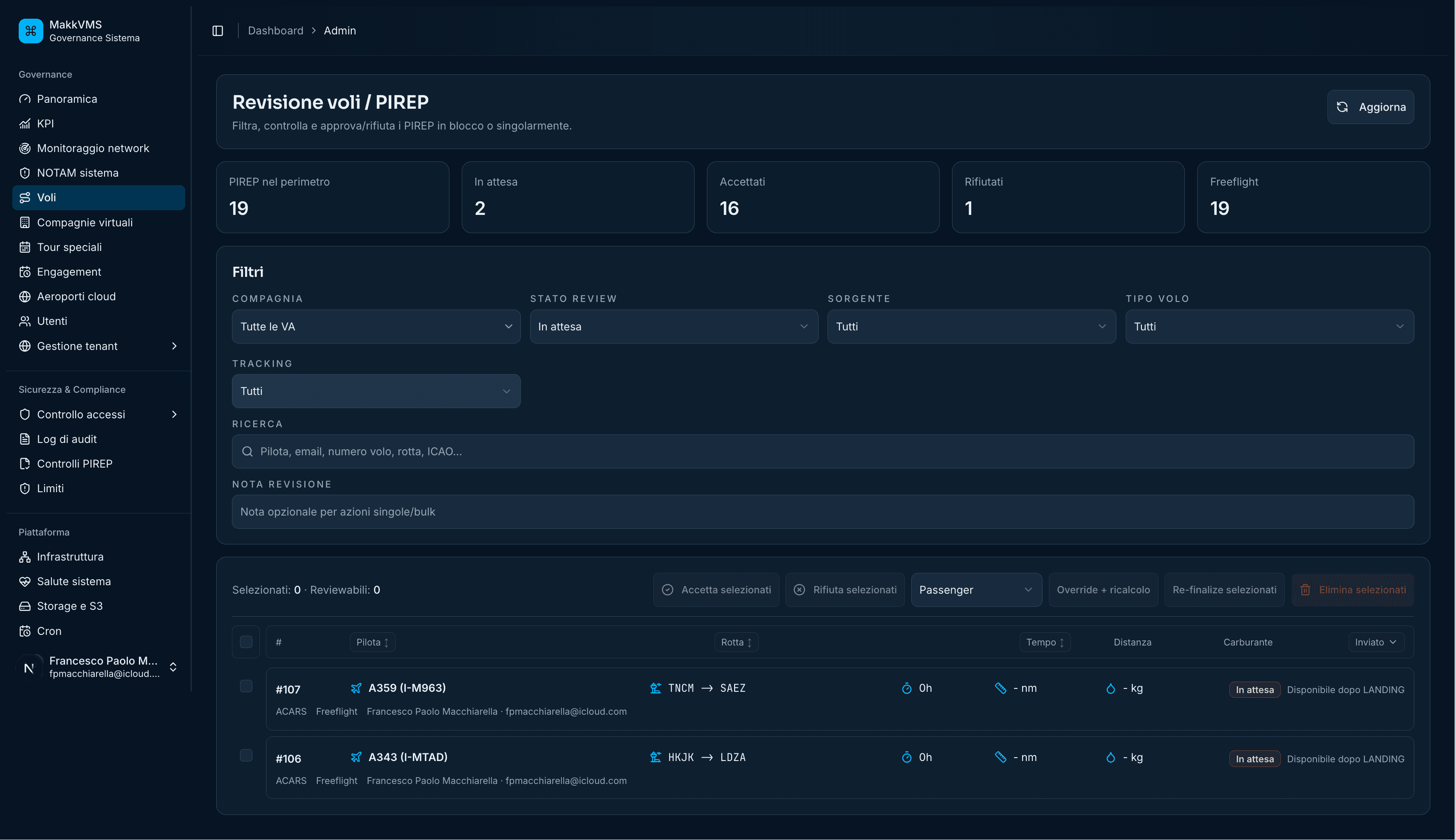 MakkVMS Forms screenshot